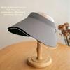 Multicolor Visor Cap Widen Brim Wide Brim Hat High Quality Sun Top Hat  Commutting