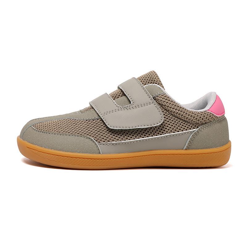 

2025 Retro Kids Flat Bottom Casual Sports Shoes with Soft Sole and Magic Sticker 37