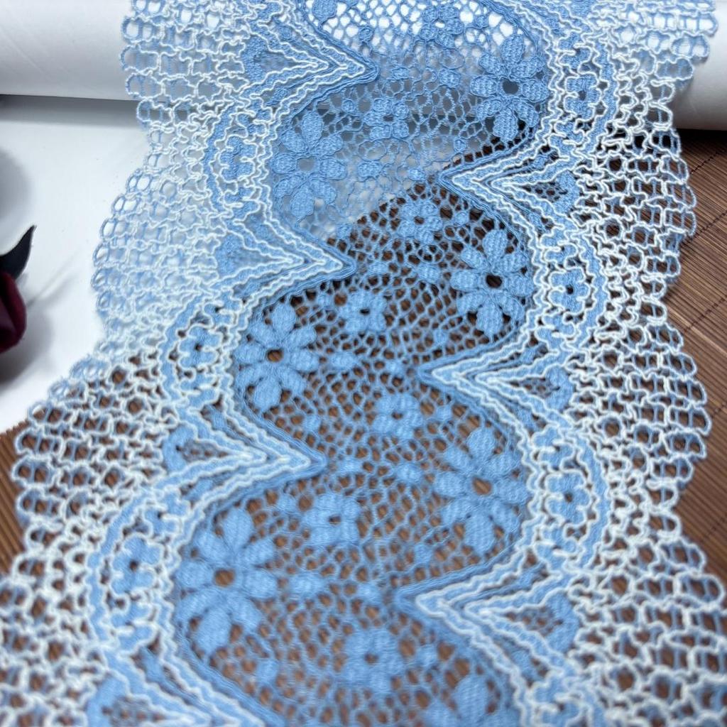 ( 3 cores ) Renda Stretch Bicolor, Acabamento de Renda com Ilhós Elástico para Lingerie, Sutiã, Roupa Íntima, Roupa, Artesanato