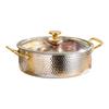 Zhi Shi 316 Stainless Steel Hammered Mandarin Duck Hot Pot