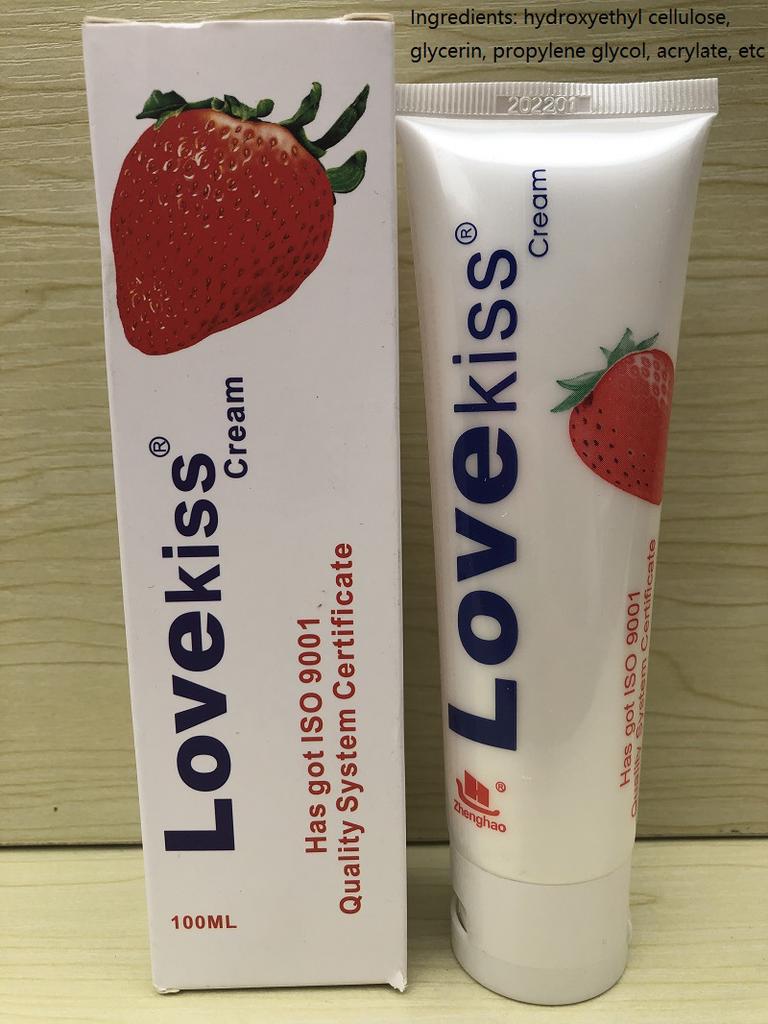 Lubrikant s příchutí jahody Anální lubrikační tekutina rozpustná ve vodě 100 ml lubrikační gel pro dospělé
