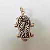 Skeleton Pendant Necklace Gothic Necklace with Skeleton in Casket Pendant