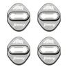 Haoshilianfa Door Striker Covers for New Suzuki Jimny JB64 and Jimny Sierra Stainless Steel Door Lock Easy Set of 4 JB74, Covers, Installation,