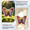 Colorful Glass Effect Suncatcher Acrylic Puzzle Butterfly for Window Stained Jigsaw Easy to Hang Ornament Window Hanging Decoration Indoor