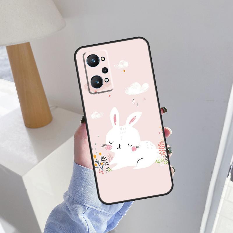Cartoon Rabbit Bunny For Realme 10 Pro Plus C55 C35 C33 C31 C30 C21Y GT Neo 5 OnePlus 11 Nord 3 2T CE 2 Lite Case