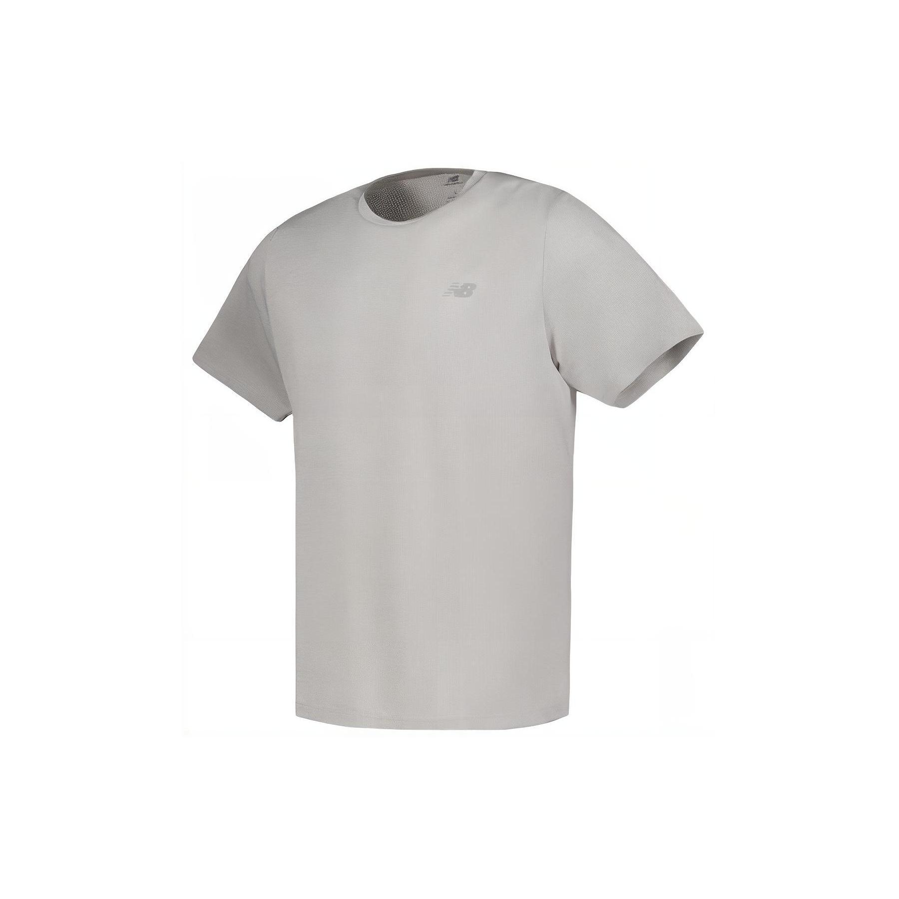 New Balance Running T Shirt Men s Gray MT41253-AG M