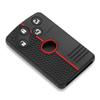 Silicone Car Key Case Cover Protect Shell Rubber Skin Bag Holder for Mazda 5 6 CX-7 CX-9 RX8 MX5 Miata4 Buttons Keyless Holder