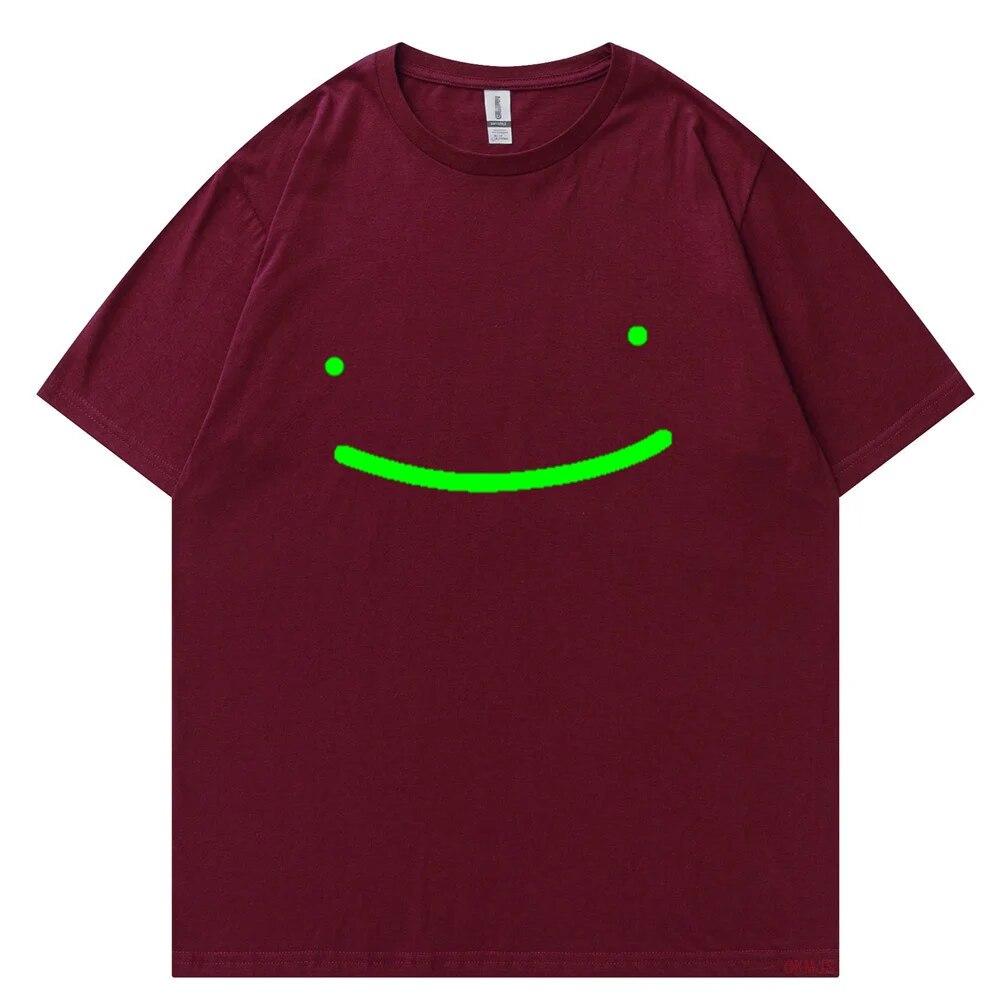 Dream Merch Trička Unisex WoUnisex Trička Harajuku s krátkým rukávem Street Ležérní Móda Oversized oblečení Top Trička s krátkým rukávem