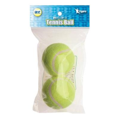 LEZAX VIGORS Hard Tennis Balls Yellow 2-Pack VSTN-5778