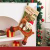 Christmas Socks Gift Bag Large Children's Kindergarten Christmas Gift Elderly Snowman Candy Apple Bag Decoration