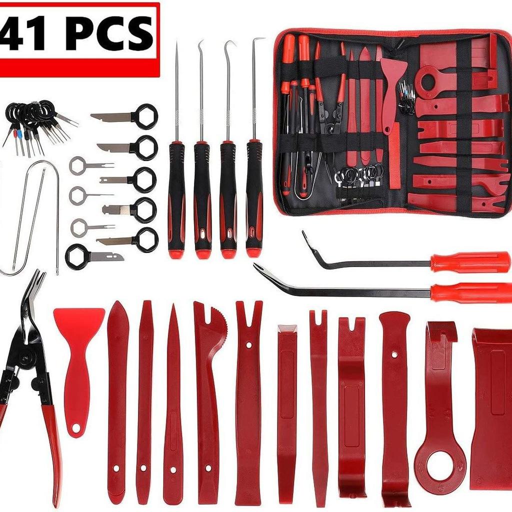 Conjunto de Ferramentas para Remoção de Painel e Áudio de Carro - 5/11/19/238/330 Peças