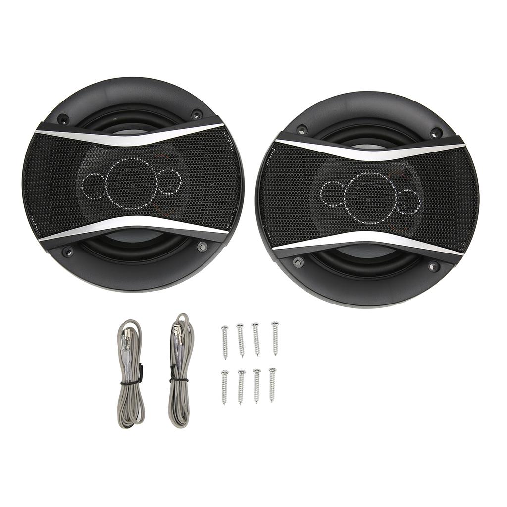 2Pcs Car Coaxial Loudspeaker 91dB Sensitivity 450W High Low Bass 5 Inch Car Speakers
