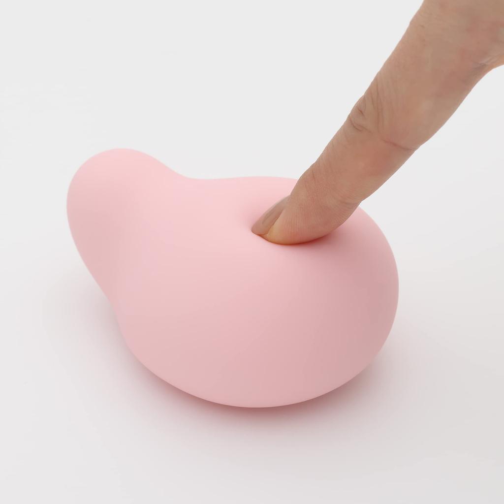 2023 iroha HANAMIDORI Iroha Hanamidori Soft and 3 Vibration 2 Vibration Waterproof [Spring Renewal] (Goods) Nadeshiko-colored Vibrator, Squishy,