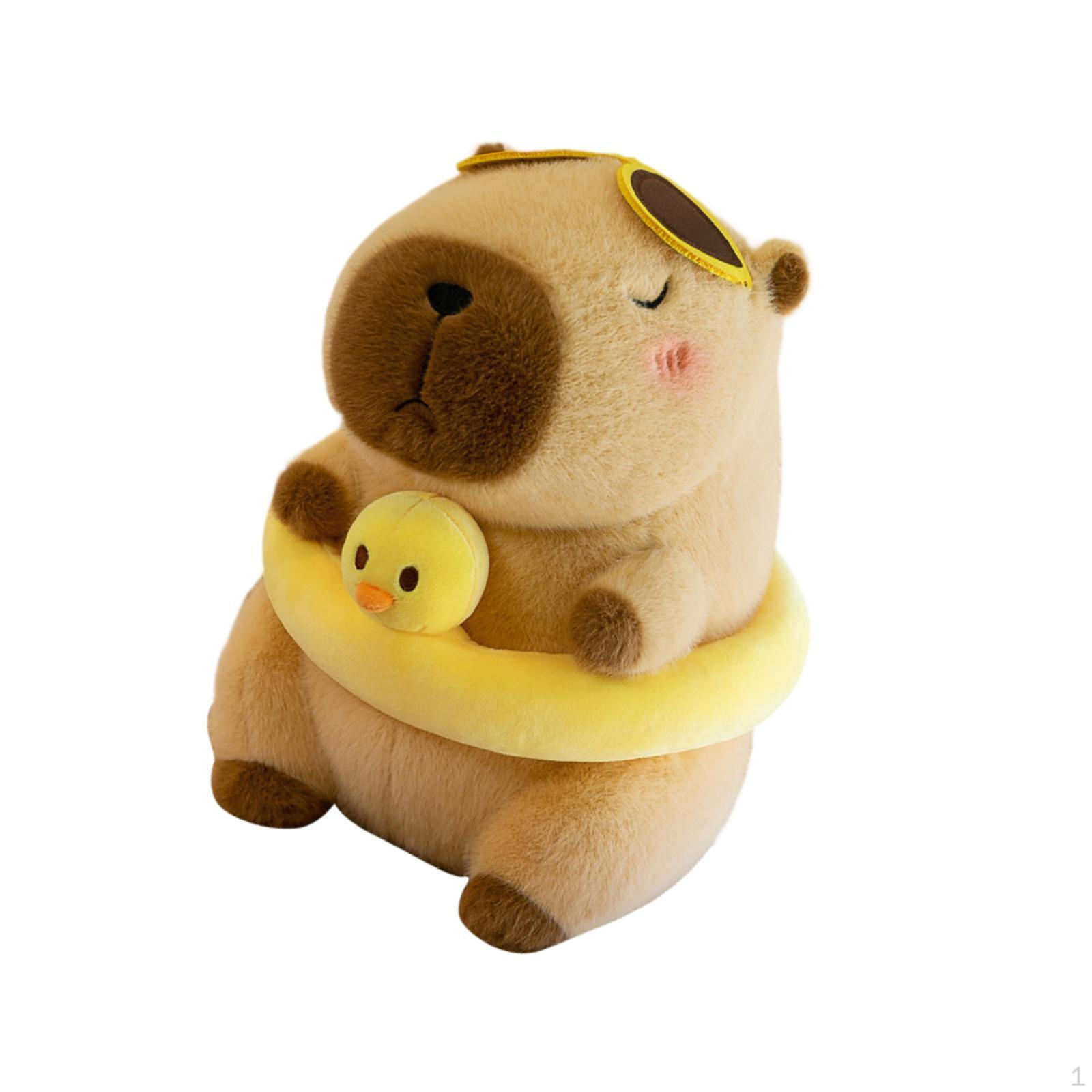 

Adorable Capybara Plushie Gift for Kids and Adults swimming rings