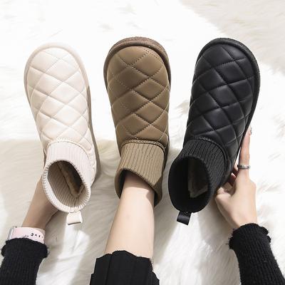Snow Boots Women 2023 New Winter Women's Shoes Waterproof Non-slip Warm Cotton Shoes Women's Shoes