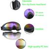Paintball Mask Anti Fog,Motorcycle Helmet Riding Goggles Glasses With Removable Face Mask,Adjustable Motocross Eyewear