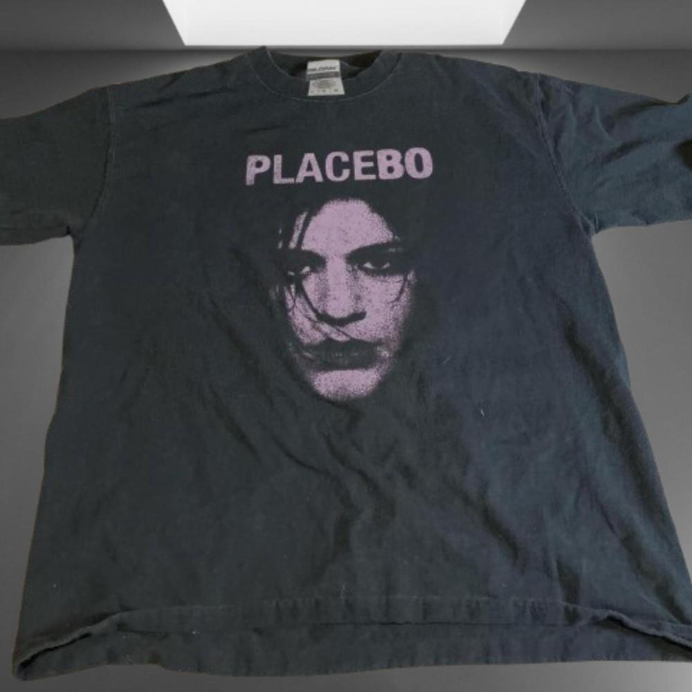 

placebo Концертный тур рок-музыки футболка с коротким рукавом черного цвета KV39224 Унисекс футболка S