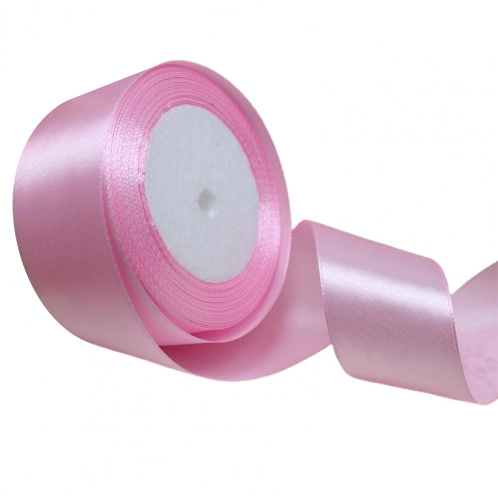 Wedding Ribbon 4cm Wide Ribbon Elegant Satin Ribbon Roll for Wedding Bouquets Gift Wrapping Home Decor 22m X 4cm Wide for Bow