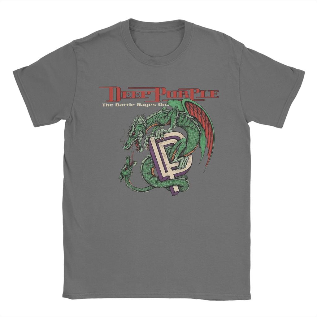 T-shirt Vintage Été Strike Profond Violet Ambiance T-shirts Populaires T-shirt 100% Polyester pour Hommes Y2K Drôle Pas Cher Manches Courtes