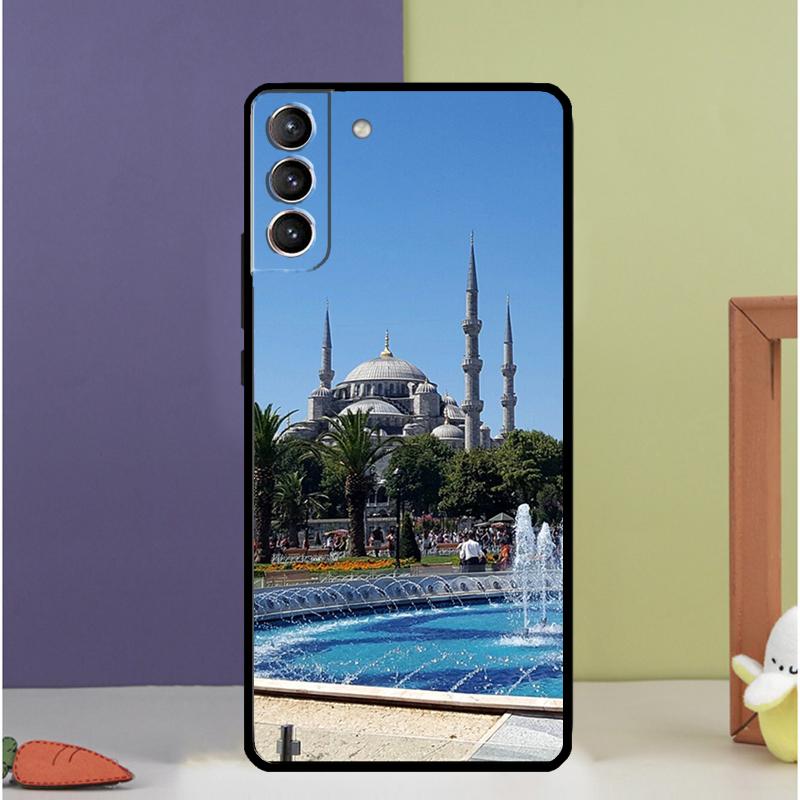 

Чехол для телефона с изображением арабской мусульманской мечети для Samsung Galaxy S23 S21 FE S22 Ultra Note 20 10 S8 S9 S10 Plus S10e S20 FE Galaxy S20 FE