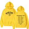 Bruno Mars The Romantic Tour Print Hoodie Man Woman Fashion Pullover Long Sleeves Loose Casual Sweatshirts