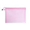 Transparent  A4/A5/A6 Mesh Zipper Pouch Clear Document Bag Book File Folders Stationery Pencil Case Storage Bags Makeup Pouch