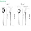 Dual-Tone Stainless Steel Cutlery Set - Gold & Silver Spoons and Forks, Modern Tableware for Daily Dining