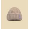 Women's Autumn and Winter Versatile Japanese Letters In Winter Baotou Ear Protection and Warm Cold Hat Men's Face Showing Small Knitted Hat