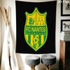 FC Nantes Wall Tapestry Aesthetic Wall Hanging Printed Fabric Blanket Decorative Tapestries for Bedroom Living Room Home Decor