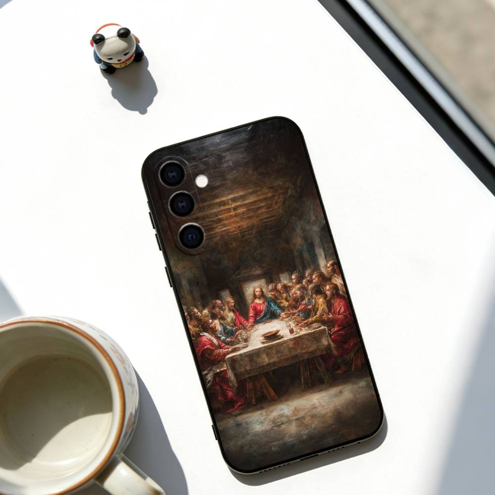 

Jesus Christ Phone Case For Samsung Galaxy A73,A72,A71,A70,A53,A52,A51,Soft Silicone Black Cover Samsung a11