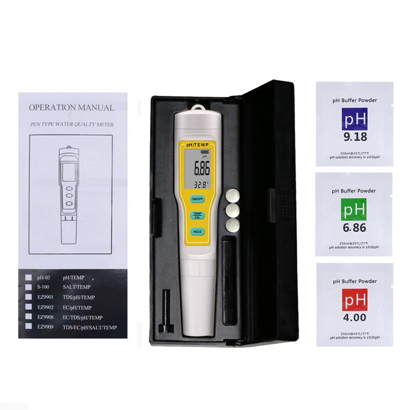 Portable PH Water Quality Tester Pen