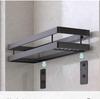 Wall-Mounted Multi-Tier Kitchen Storage Rack, No-Punch Design, for Seasoning and Refrigerator Side Organization