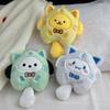 Cute Plush Stuffed Toy Keychain Anime Peripheral Kuromi Backpack Hanging Chain Holiday Gifts For Boys And Girls