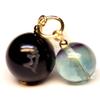 Power Stone Morion Necklace Passing Prayer Manjusri Black Sanskrit Natural Auspicious Protection from Prayer Zodiac Protection from Prayers [SORA]