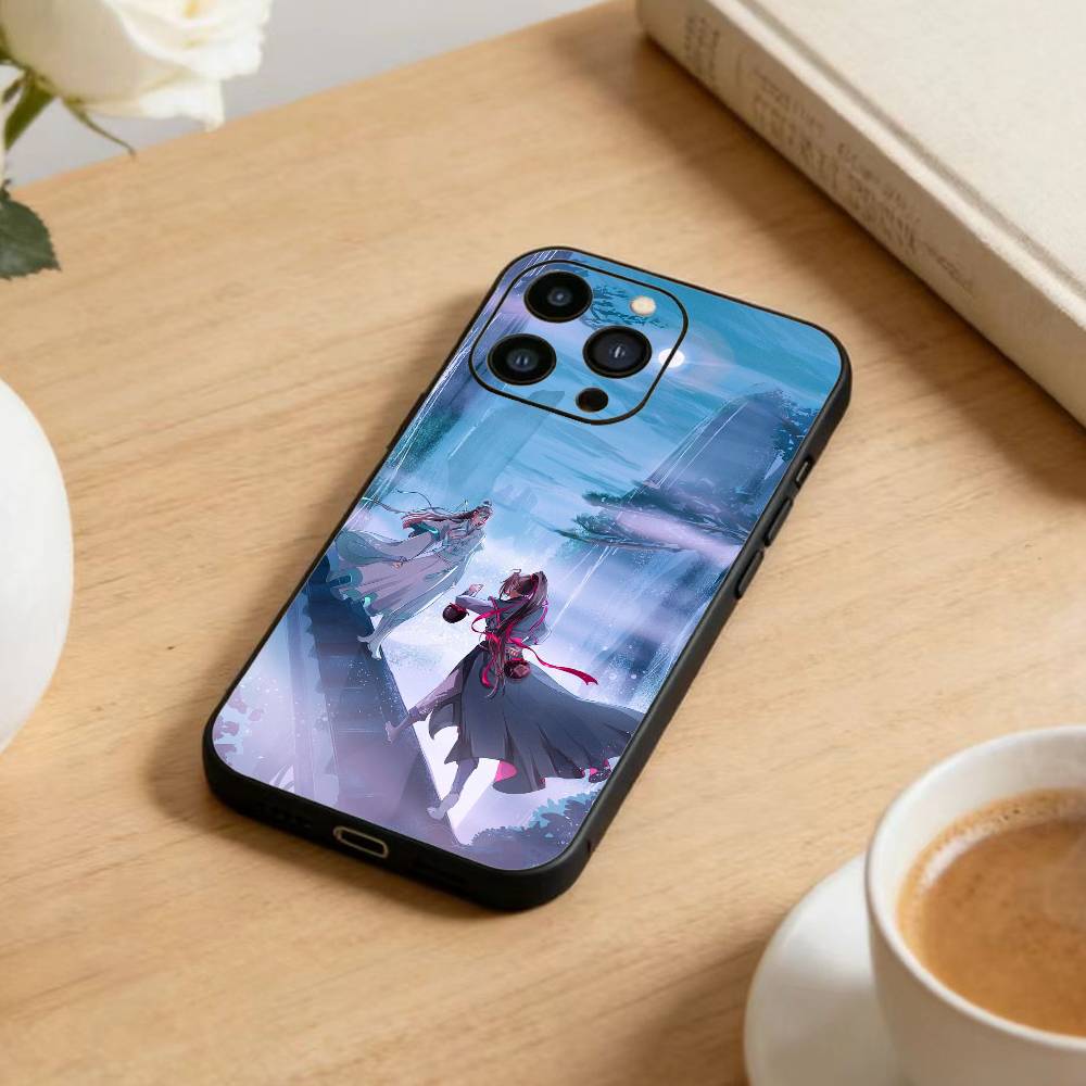 Grandmaster O-Demonic Cultivation Phone Case For iPhone 17 16 15 14 13 12 Max Plus Silicone Black Cover