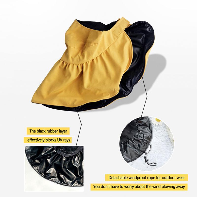 

Летняя шляпа женская с пустым верхом солнцезащитная шляпа с защитой от ультрафиолета портативная складная уличная солнцезащитная шляпа