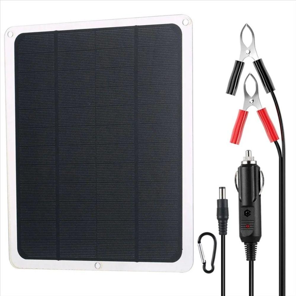 20W 12V Solar Panel Kit with USB Output Solar Cell Phone Charger  Outdoor Charging