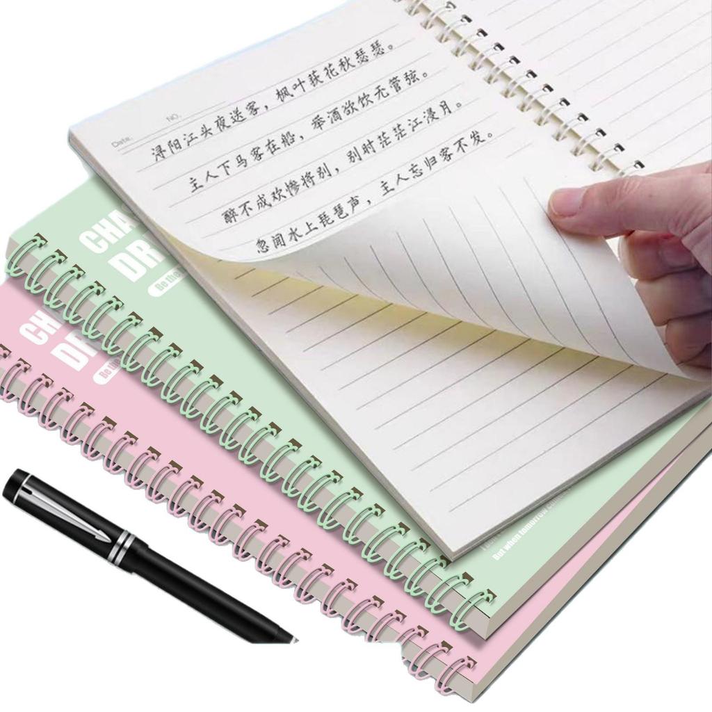 Super Thick Spiral Notebook B5, Lined, High Appearance A5, Perfect for High School Exam Prep.
