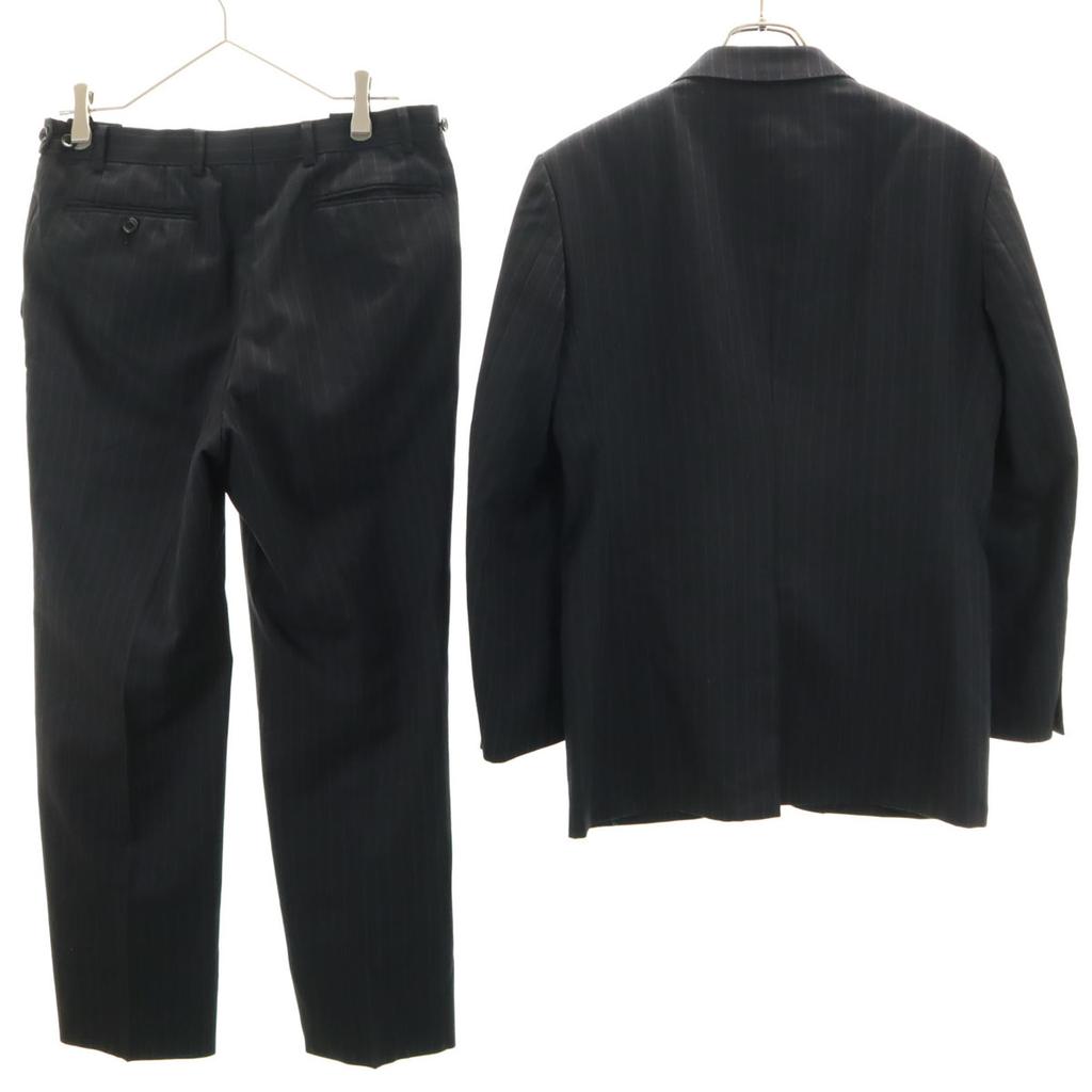 GIUSEPPE Gestreiftes Muster Anzug Set 90A4 Marineblau Herren Gebraucht