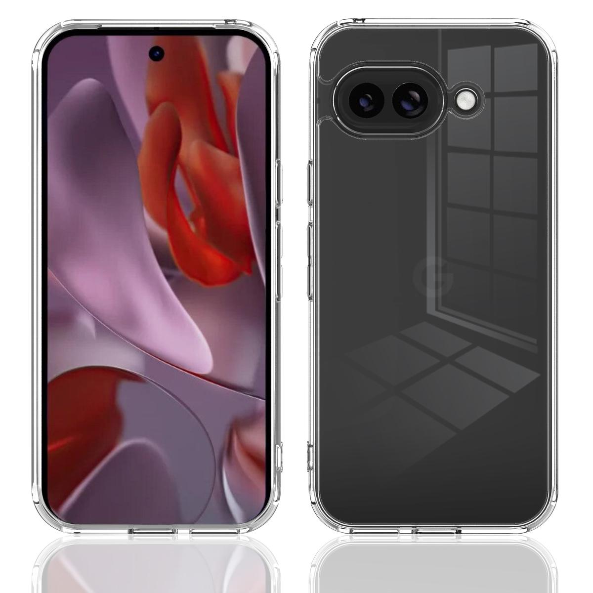 

For Google Pixel 10a Clear Phone Case TPU+Acrylic Shockproof Phone Back Cover