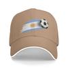 Unisex Argentinian Flag Argentina Soccer Outdoor Hat  Sun Cap New Baseball Cap Sunscreen Hats