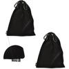 Cosmos 5 Pcs Portable Headphone Carrying Bag Travel Headset Storage Pouch Soft Drawstring Headphone Case Bag for Over-Ear Headphones Gaming Headset