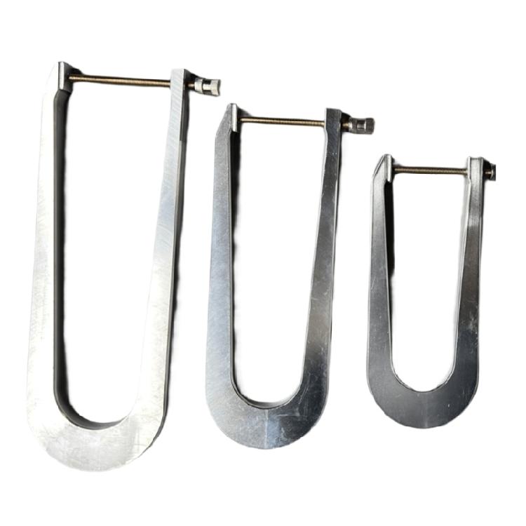 Aluminum Violin Bracing Clamp Sound Beam Crack Bonding Repair Clamp Violin Guitar Bass Bar Clamps Luthier Tools