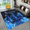 Cute S-Stitch Cartoon Non-Slip Area Rug for Living Room,Bedroom,Playroom,Soft Carpet Floor Mat Home Decor Rug Kids Room Gift