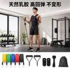 11-Piece Resistance Band Set With TPE Latex Bands Adjustable 15-150lbs Full-Body Training