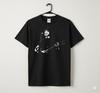 Unisex Adult Casual Graphic Minimalist Guitarist Silhouette Graphic...