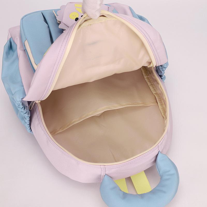 Schoolbag new childlike high-quality children's schoolbag 1-1 year old boy and girl baby summer outing school season admission backpack