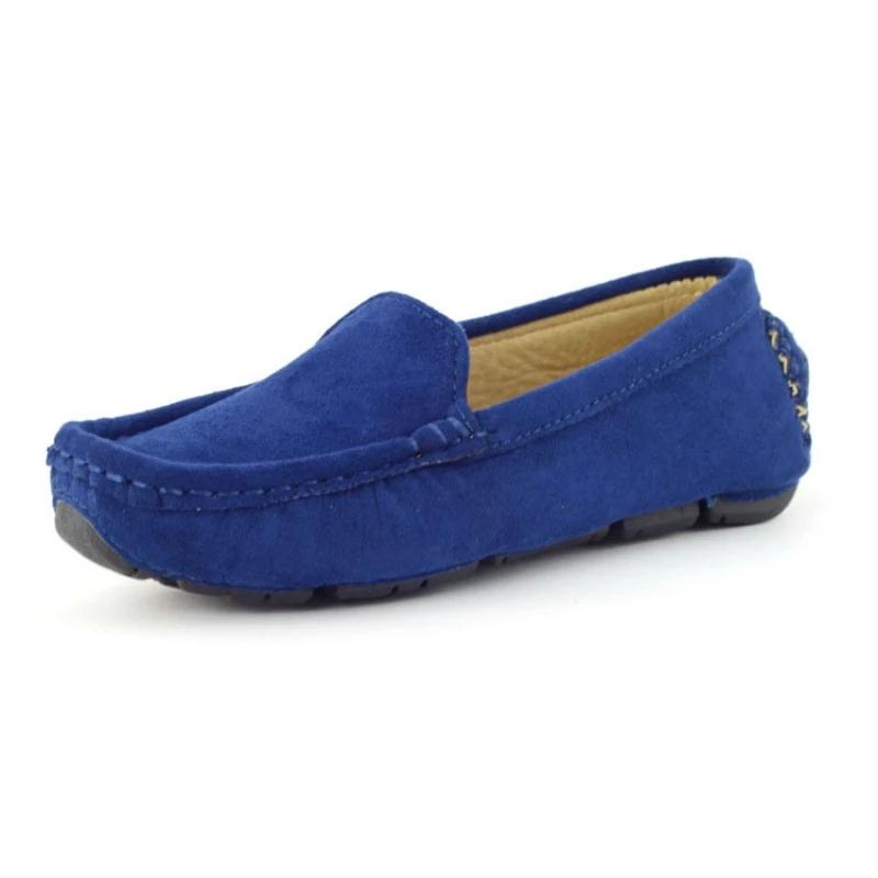 Children Clothing Yulin-001 Boys Children New Fashion Beanie Shoes Autumn Winter Soft Sole Anti Slip Loafer Shoes For Kids Lightweight Comfortable Flat Shoe Cm