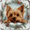 Christmas Metal Wall Art for Home Living Room Kitchen Decor