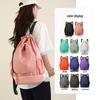 High-Quality Badminton Drawstring Crossbody Bag with Shoe Compartment - Ideal for Sports Training and Outdoor Activities